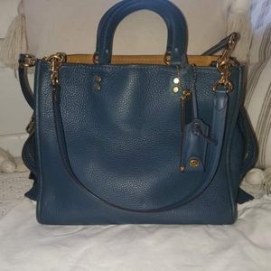 COACH 1941 Pebbled Leather Satchel